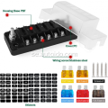 6 Circuit Fuse Block Negative Bus 6-Way Box